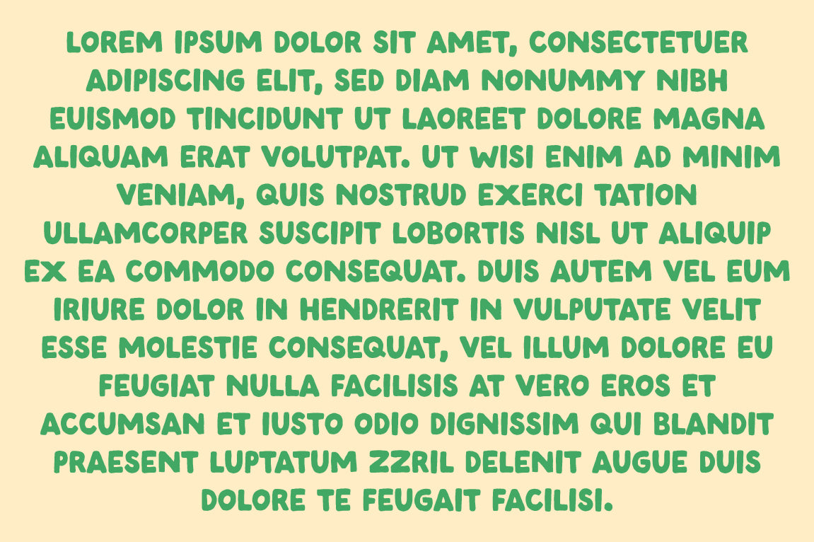 Imperfect - A Handwritten Sans Serif