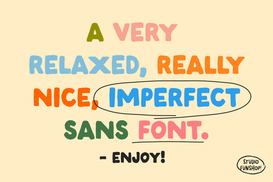 Imperfect - A Handwritten Sans Serif