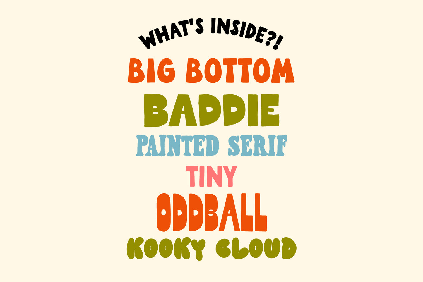 Hand-lettering Kit - Unique Fonts