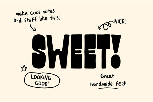 Good Notes - A Handwriting Font Set