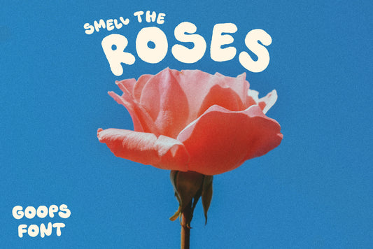 Goops - A handwriting bubble font