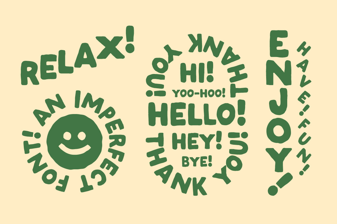 Imperfect - A Handwritten Sans Serif