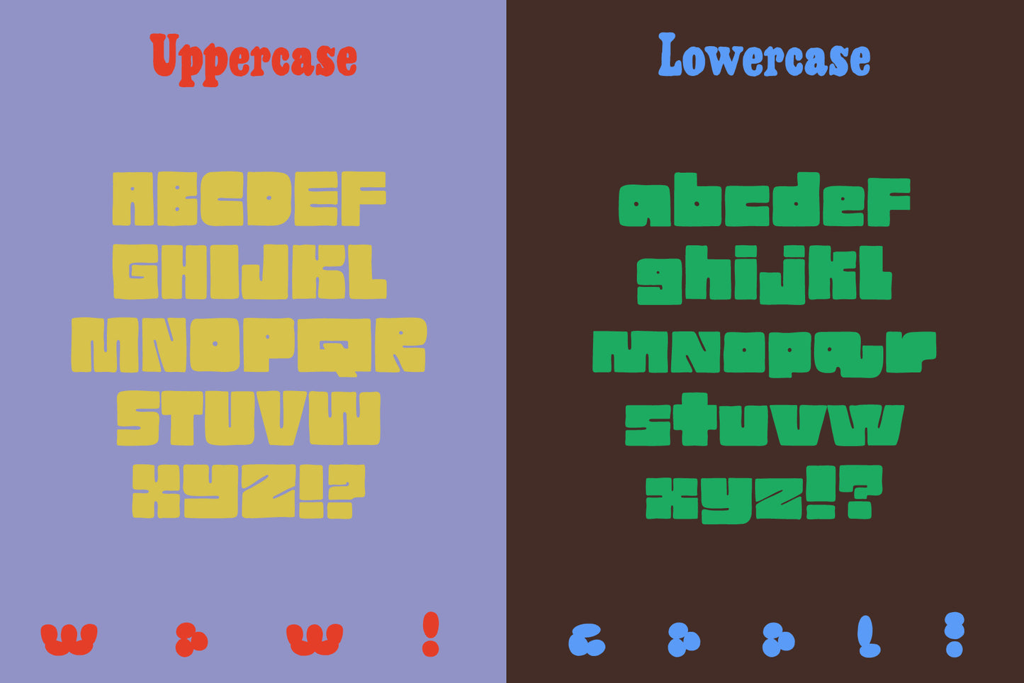 Blockie - Hand-lettered Display Font
