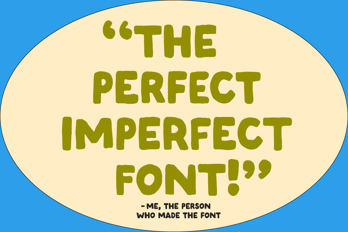 Imperfect - A Handwritten Sans Serif