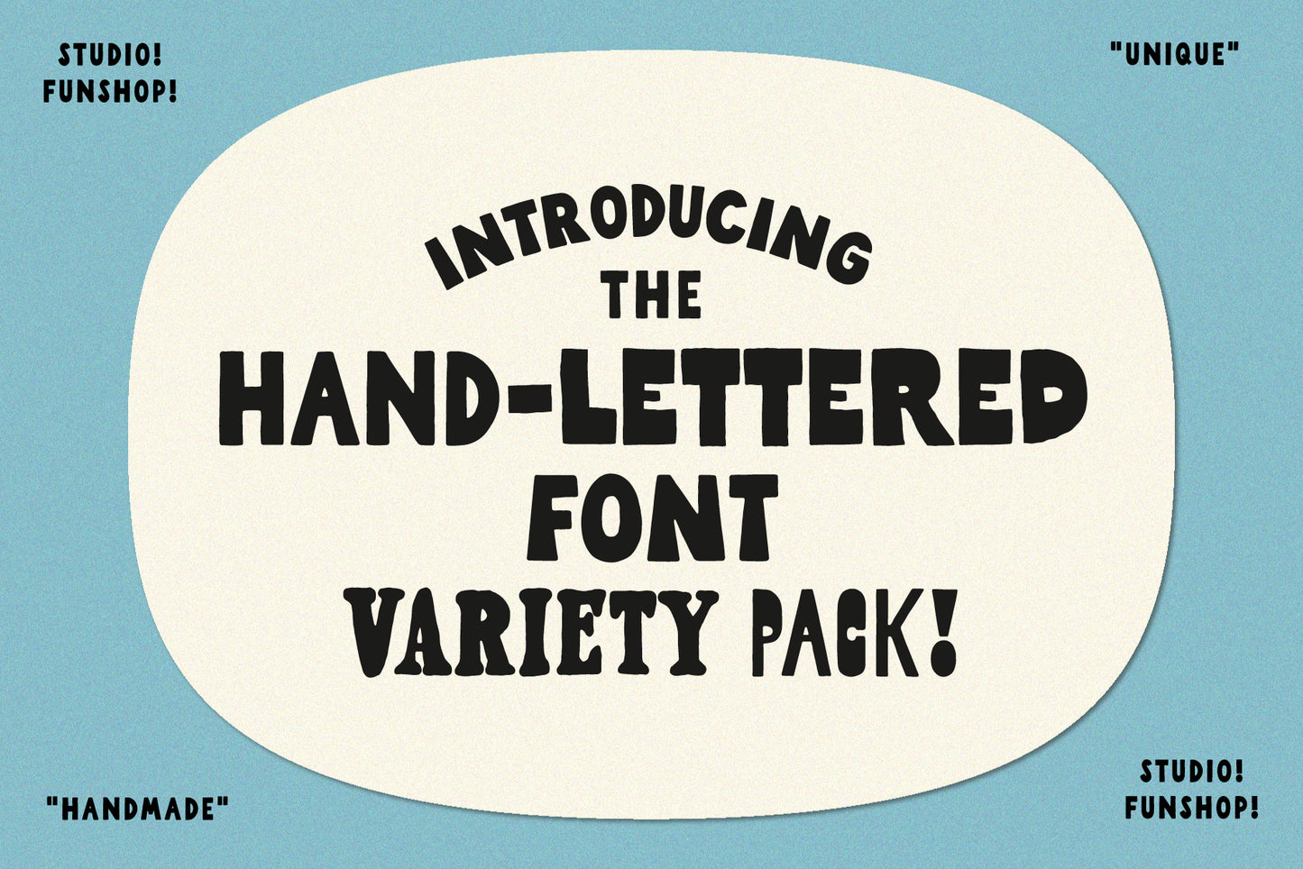 Hand-lettering Kit - Unique Fonts