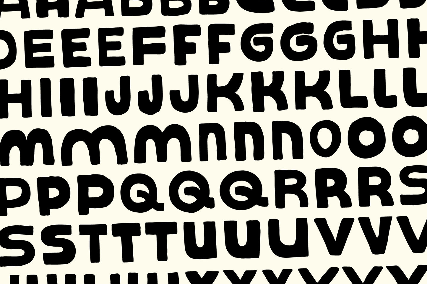 Smoothie Font - Hand Drawn Sans Serif