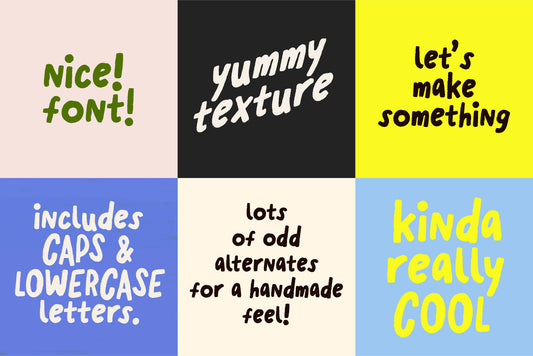 Notie - A Handwriting Font