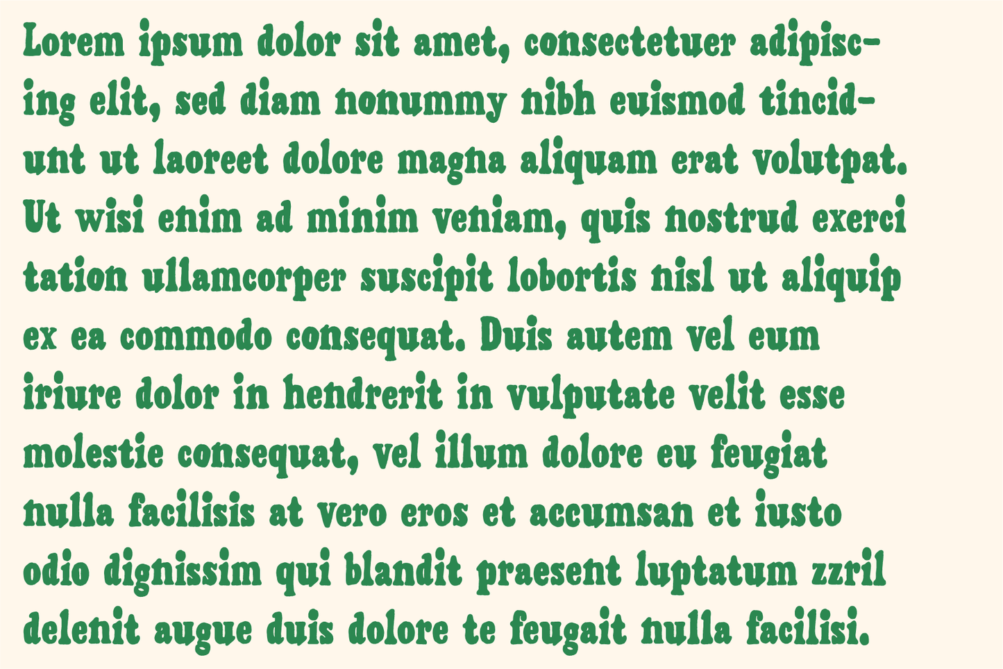 Painted Serif - Hand-lettered Font