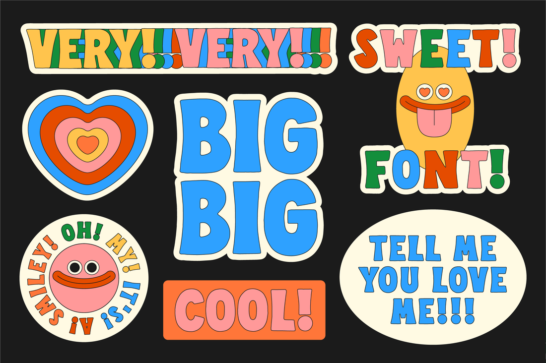 Best Hand-Drawn Fonts for Sticker Design