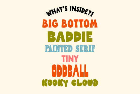 Hand-lettering Kit - Unique Fonts