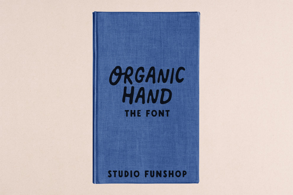 Simi Script Font Organic Hand - Semi-script Font – Hello Funshop