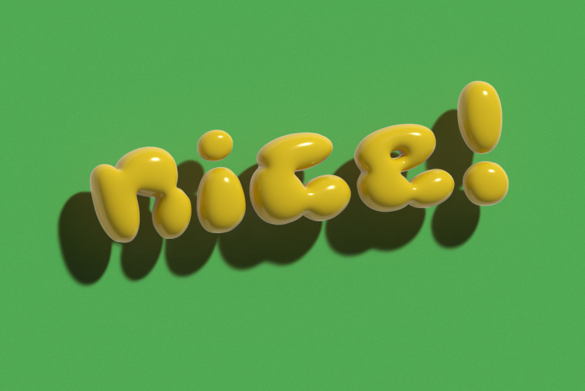 Puffie - Bold Handmade Bubble Font