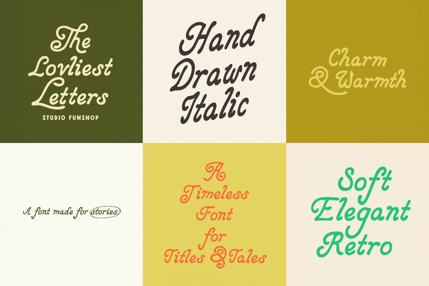 Storybook - Retro Hand-drawn Italic