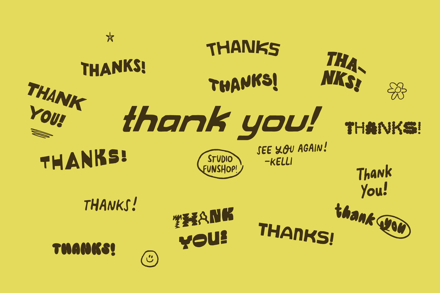 The Whole Shop Handmade Font Collection
